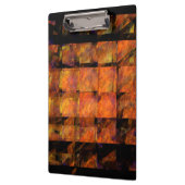 De Abstracte kunst aan de muur Klembord (Links)