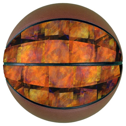 De Abstracte kunst aan de muur Mini Basketbal (Voorkant)