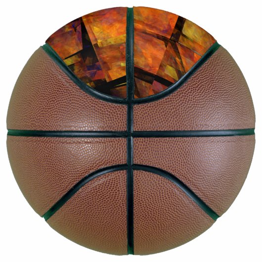 De Abstracte kunst aan de muur Mini Basketbal (Rechts)