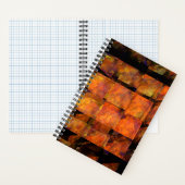 De Abstracte kunst aan de muur Notitieboek (Binnen)