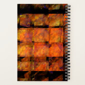 De Abstracte kunst aan de muur Notitieboek (Achterkant)