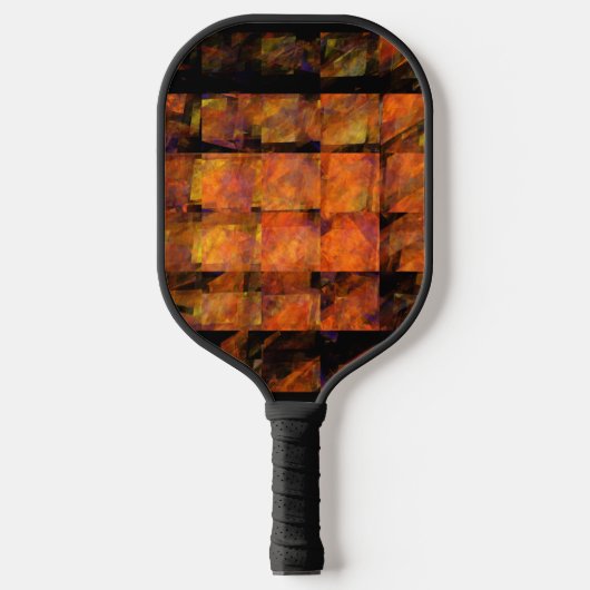 De Abstracte kunst aan de muur Pickleball Paddle (Voorkant)