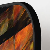 De Abstracte kunst aan de muur Pickleball Paddle (Links Detail)
