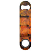 De Abstracte kunst aan de muur Speed Flessenopener (Achterkant)