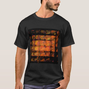 De Abstracte kunst aan de muur T-shirt