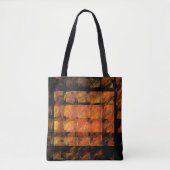 De Abstracte kunst aan de muur Tote Bag (Voorkant)