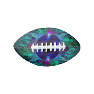 De Abstracte kunst van het oog American Football