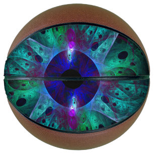 De Abstracte kunst van het oog Basketbal