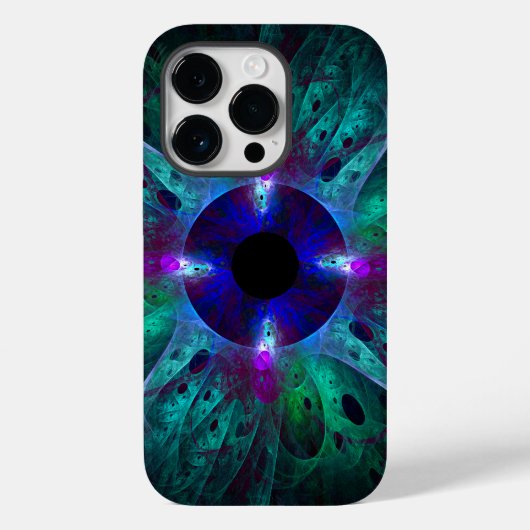De Abstracte kunst van het oog Case-Mate iPhone Case (Achterkant)