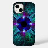 De Abstracte kunst van het oog Case-Mate iPhone Case (Achterkant)