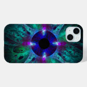 De Abstracte kunst van het oog Case-Mate iPhone Case (Achterkant (horizontaal))