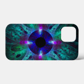 De Abstracte kunst van het oog Case-Mate iPhone Case (Achterkant (horizontaal))