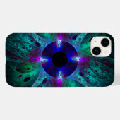 De Abstracte kunst van het oog Case-Mate iPhone Case (Achterkant (horizontaal))