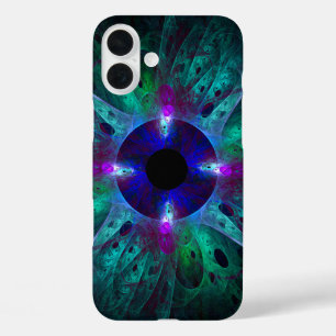 De Abstracte kunst van het oog iPhone 16 Plus Hoesje