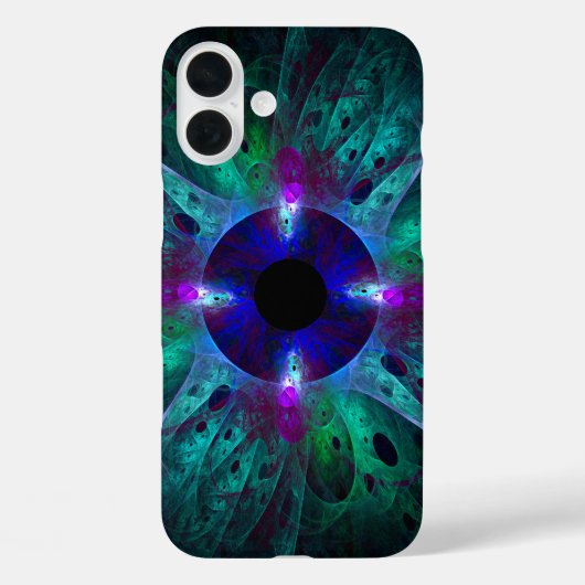 De Abstracte kunst van het oog Case-Mate iPhone Case (Achterkant)