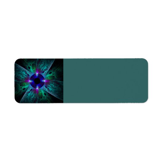 De Abstracte kunst van het oog Etiket (Voorkant)