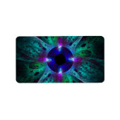 De Abstracte kunst van het oog Etiket (Voorkant)