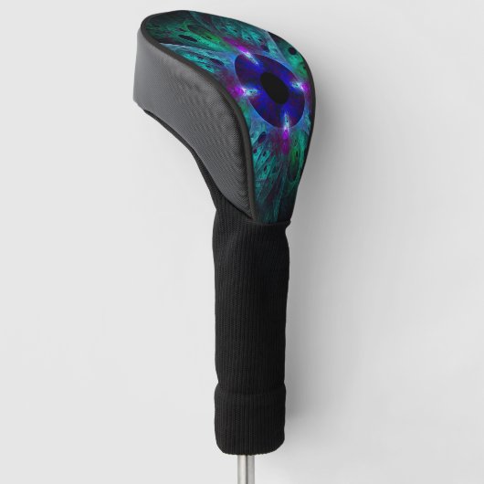 De Abstracte kunst van het oog Golfheadcover (Schuin)