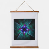 De Abstracte kunst van het oog Hangend Wandkleed (Voorkant)