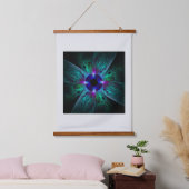 De Abstracte kunst van het oog Hangend Wandkleed (Slaapkamer)