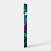 De Abstracte kunst van het oog iPhone 15 Case (Linkerkant)