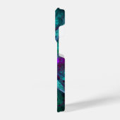 De Abstracte kunst van het oog iPhone Hoesje (Linkerkant)