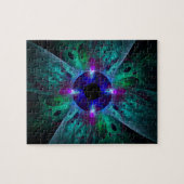 De Abstracte kunst van het oog Legpuzzel (Horizontaal)