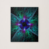 De Abstracte kunst van het oog Legpuzzel (Verticaal)