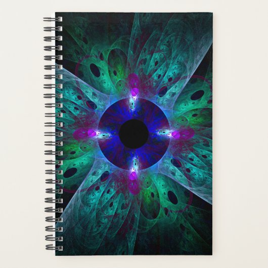 De Abstracte kunst van het oog Planner (Voorkant)