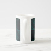 De Abstracte kunst van het oog Porselein Kop (Achterkant)
