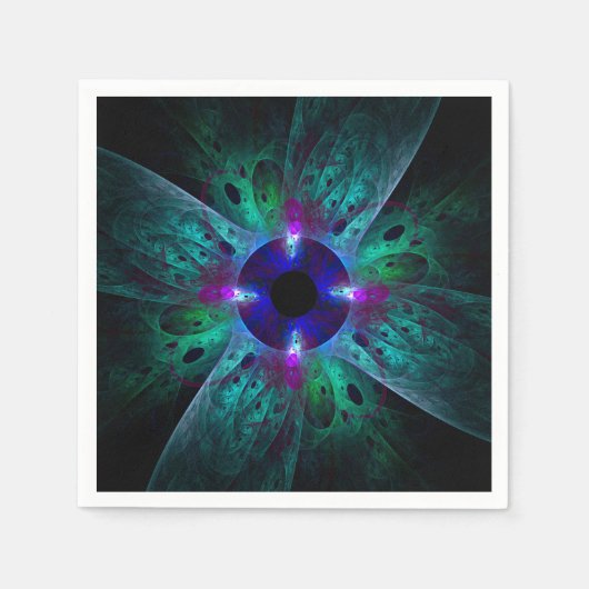 De Abstracte kunst van het oog Servet (Voorkant)