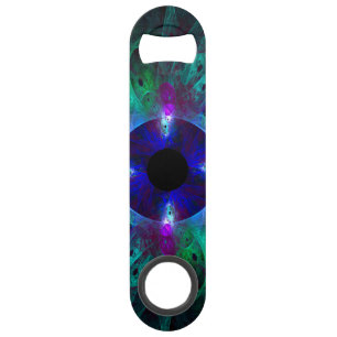 De Abstracte kunst van het oog Speed Flessenopener
