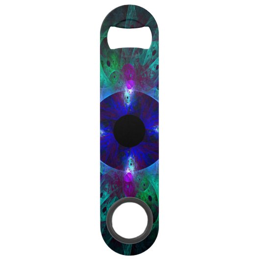 De Abstracte kunst van het oog Speed Flessenopener (Voorkant)