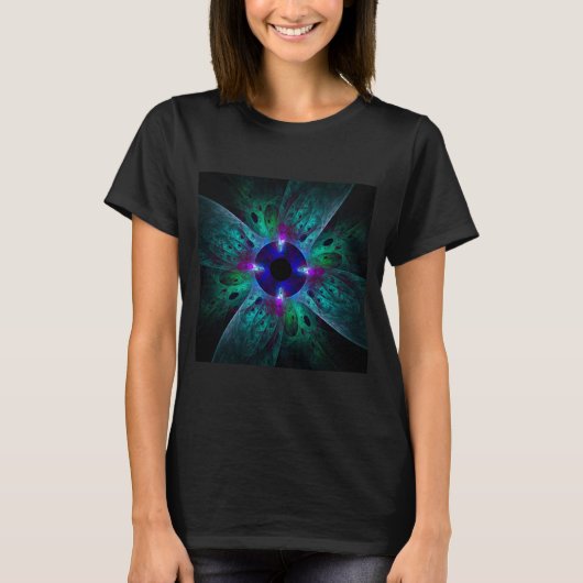 De Abstracte kunst van het oog T-shirt (Voorkant)