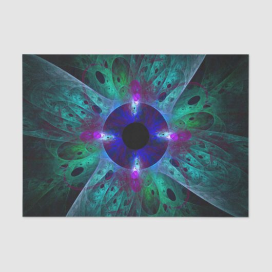 De Abstracte kunst van het oog Tissuepapier (Voorkant)