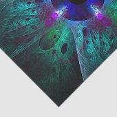 De Abstracte kunst van het oog Tissuepapier (Detail)