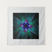 De Abstracte kunst van het oog Wandkleed (Voorkant (horizontaal))