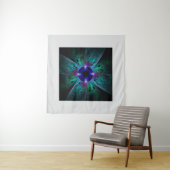 De Abstracte kunst van het oog Wandkleed (In Situ (horizontaal))