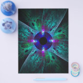 De Abstracte kunstbrochure van Eye Flyer (Enkel)