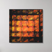 De Abstracte kunstschilderdruk van de muur Canvas Afdruk (Voorkant)