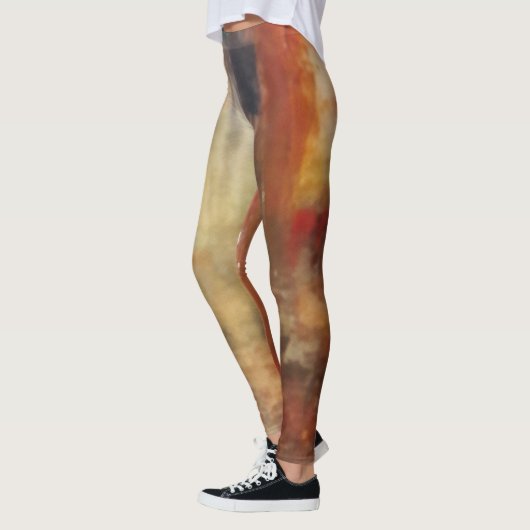 De abstracte leggings van Artsy (Links)