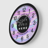 De Abstracte Naam van de Holograaf van het bedrijf Grote Klok (Hoek)