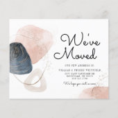 De Abstracte Nieuwe Aankondiging van de Verplaatsi (Voorkant)