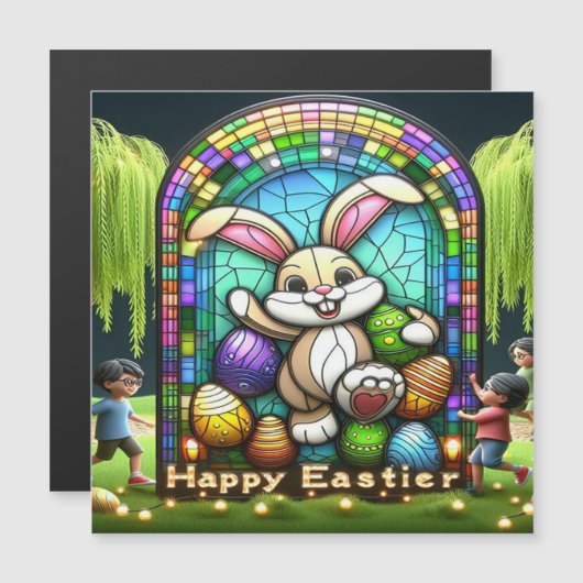 De Abstracte paashaas ideationeel (Voorkant / Achterkant)