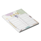 De Abstracte penseelstreken van het deeg verkeren Notitieblok (Schuin)