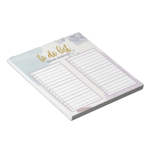 De Abstracte penseelstreken van het deeg verkeren  Notitieblok (Schuin)