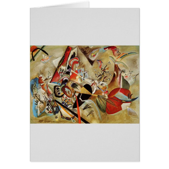 De Abstracte samenstelling van Kandinsky (Voorkant)