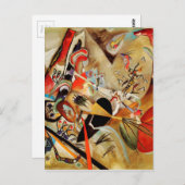 De Abstracte samenstelling van Kandinsky Briefkaart (Voorkant / Achterkant)