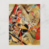 De Abstracte samenstelling van Kandinsky Briefkaart (Voorkant)