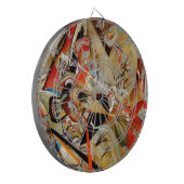De Abstracte samenstelling van Kandinsky Dartbord (Voorkant Links)